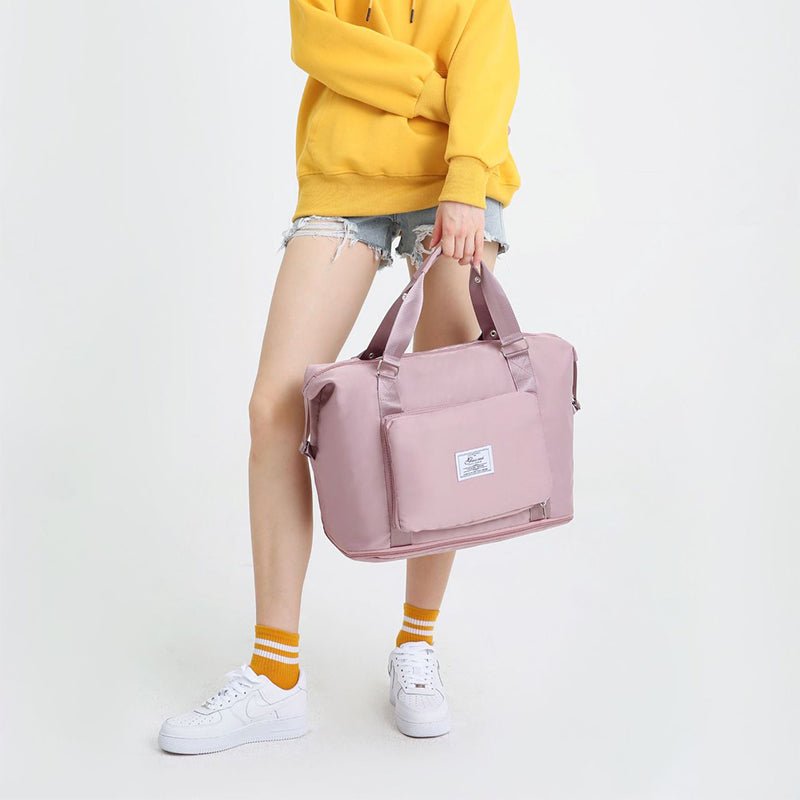 Folding Travel Bags For Backpack Handbag Sholder Bag Gym Fitness Weekender Overnight Women | Orazek UK Ltd
