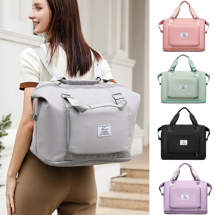 Folding Travel Bags For Backpack Handbag Sholder Bag Gym Fitness Weekender Overnight Women | Orazek UK Ltd