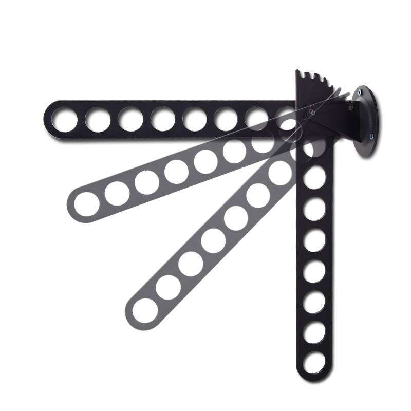 Folding Wardrobe Hanger Porous Wardrobe Clothes Rod Clothes Hook | Orazek UK Ltd