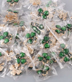 Four-leaf clover brooch, rhinestone brooch, alloy brooch | Orazek UK Ltd