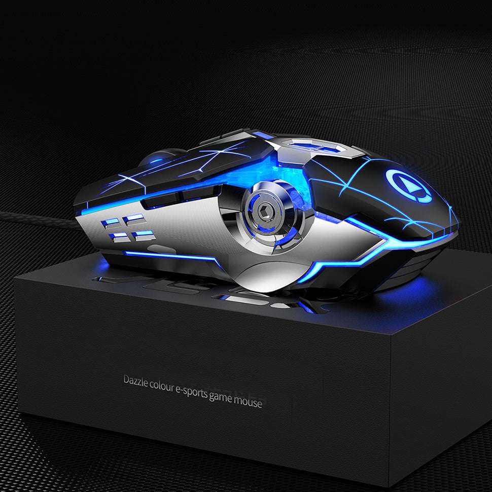 Gaming Mouse Wired Silent Gaming Mechanical Computer Desktop Notebook Office | Orazek UK Ltd