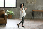 Girls' Big Kids Loose Fashionable Tops Korean Style Shirts Big Kids' Swallowtails | Orazek UK Ltd