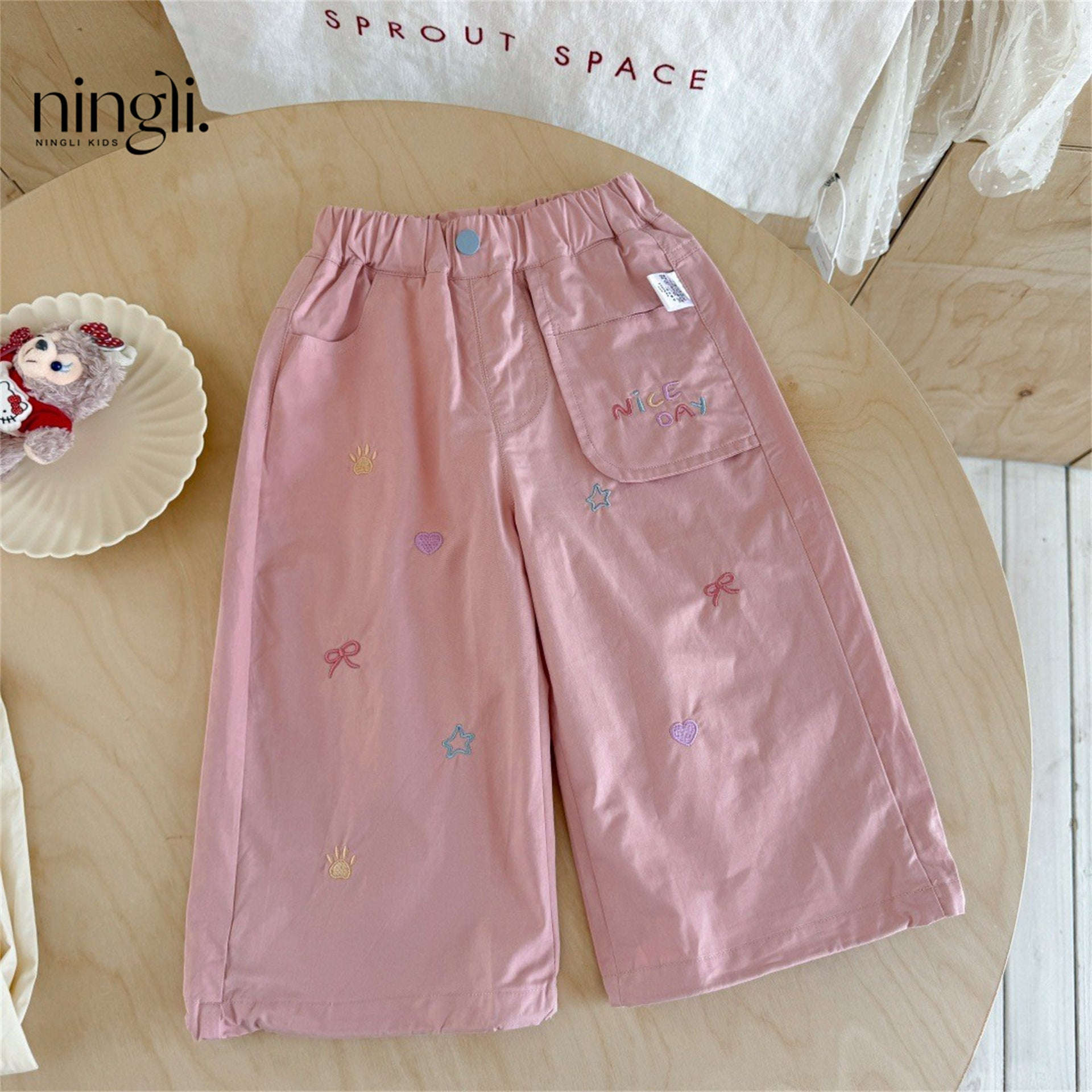 Girls' Workwear Children's Straight-leg Pants Western-style And Fashionable | Orazek UK Ltd
