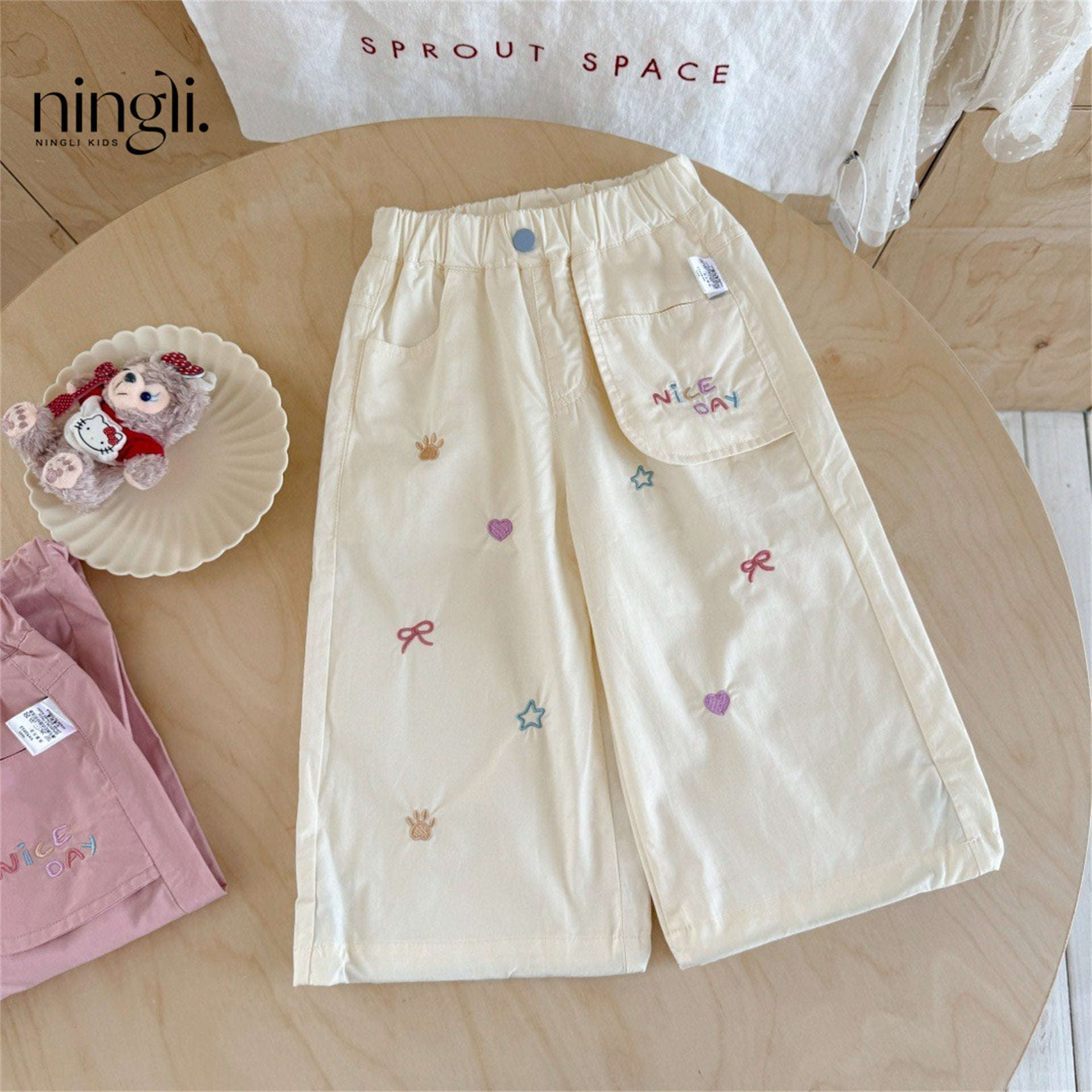 Girls' Workwear Children's Straight-leg Pants Western-style And Fashionable | Orazek UK Ltd