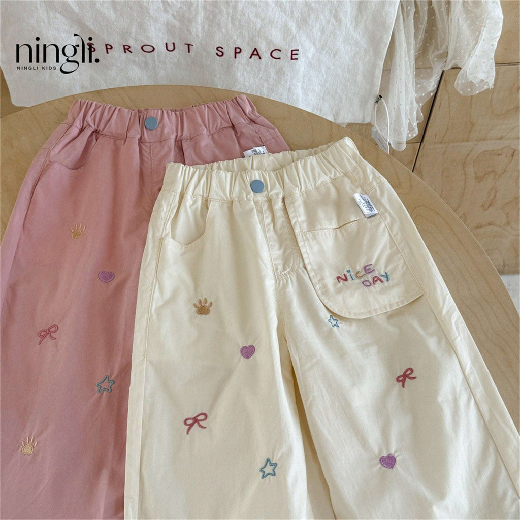 Girls' Workwear Children's Straight-leg Pants Western-style And Fashionable | Orazek UK Ltd
