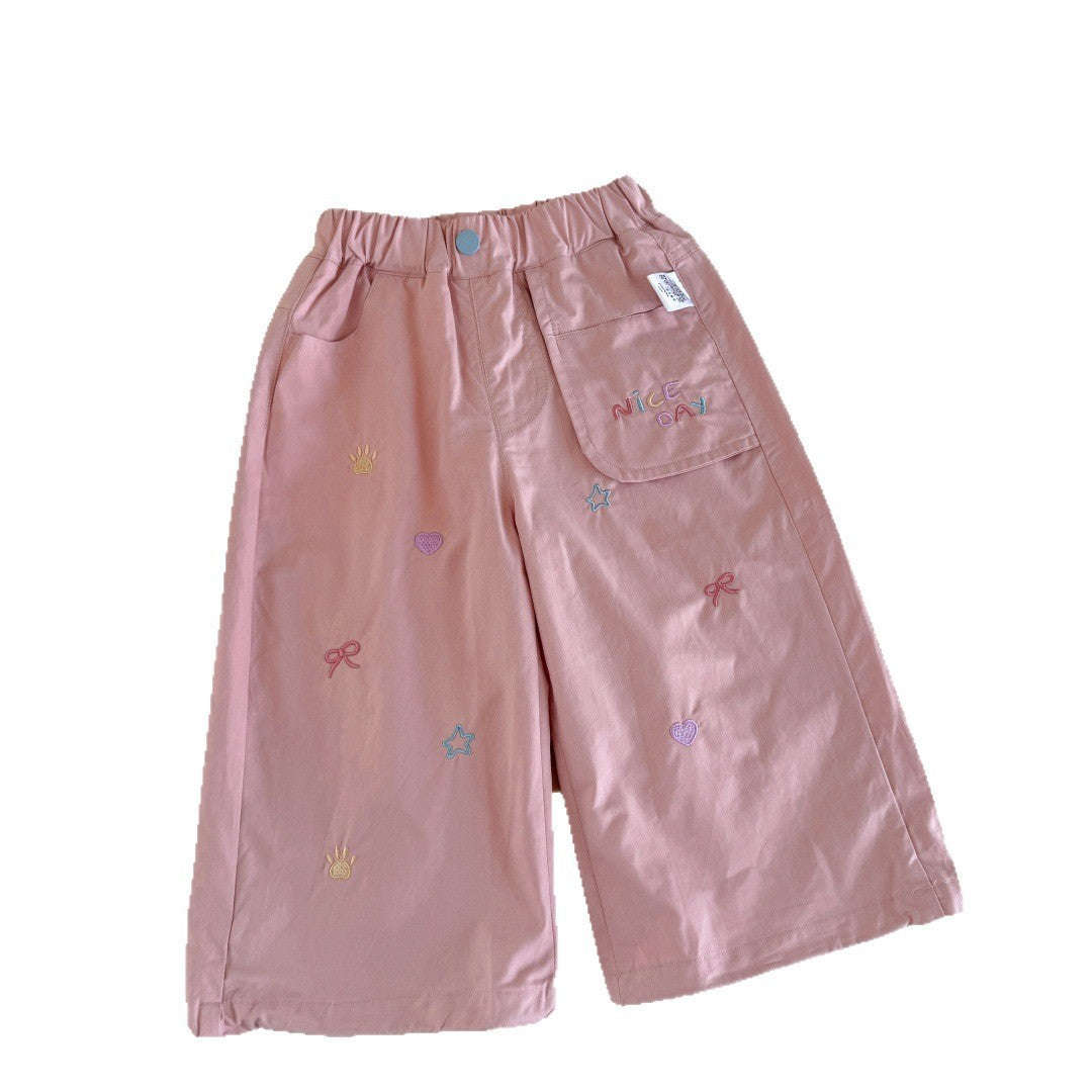 Girls' Workwear Children's Straight-leg Pants Western-style And Fashionable | Orazek UK Ltd