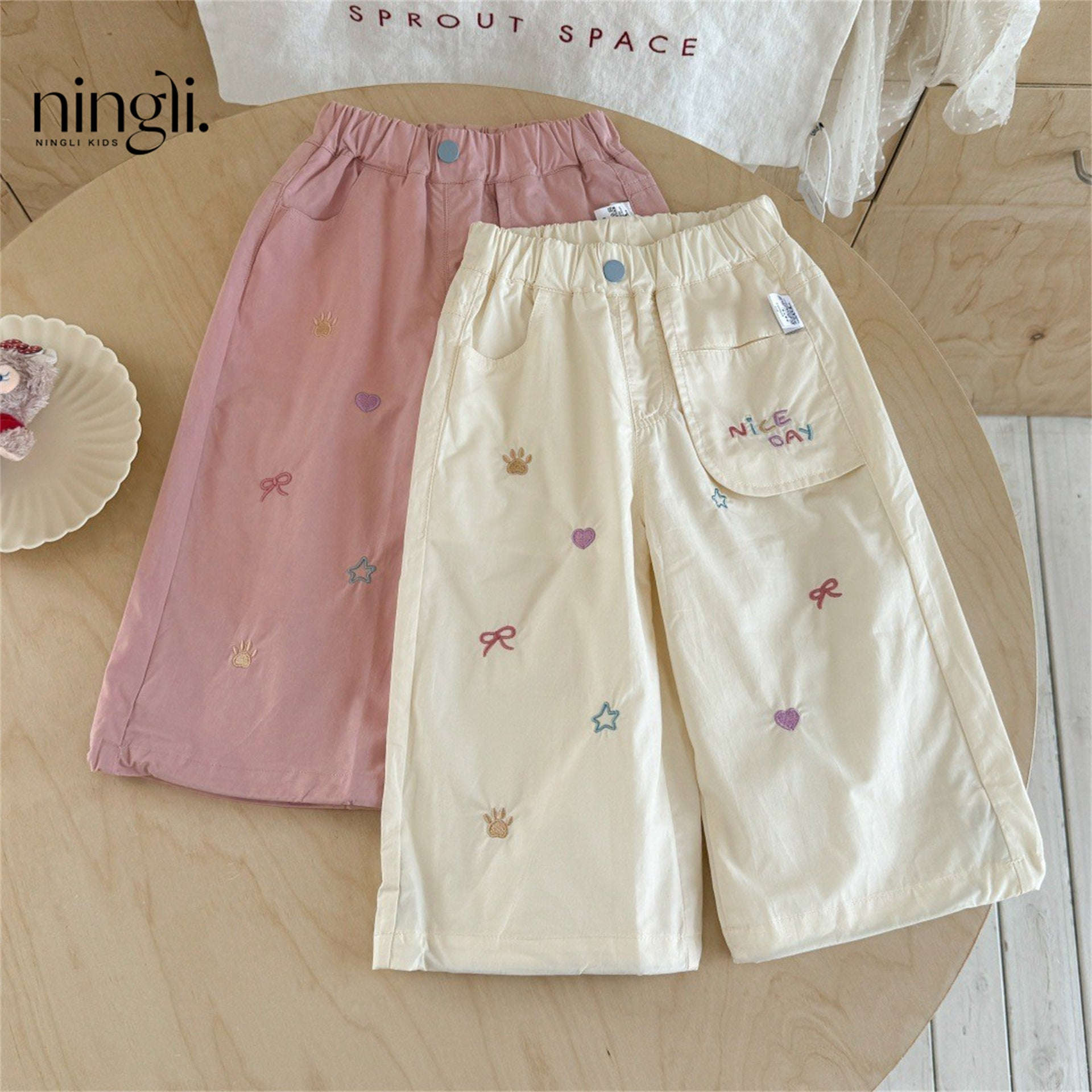 Girls' Workwear Children's Straight-leg Pants Western-style And Fashionable | Orazek UK Ltd