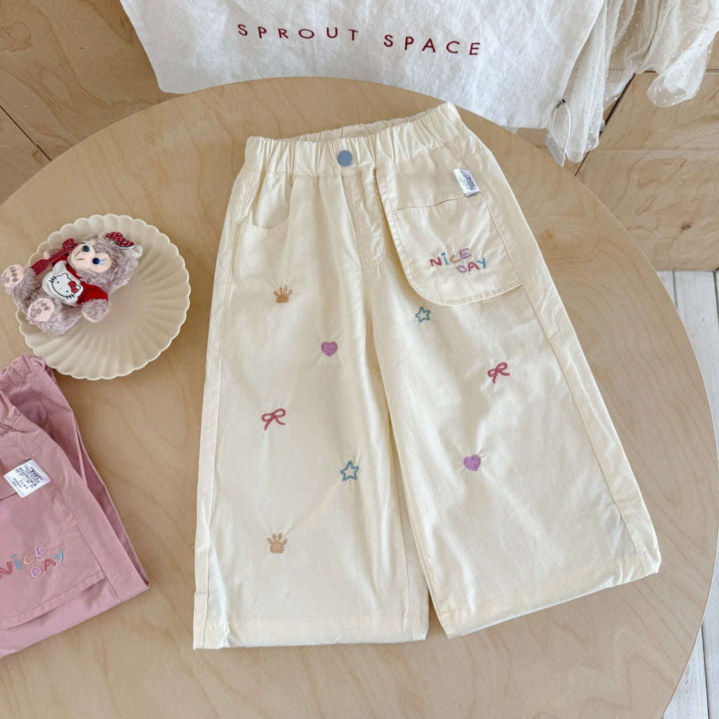 Girls' Workwear Children's Straight-leg Pants Western-style And Fashionable | Orazek UK Ltd