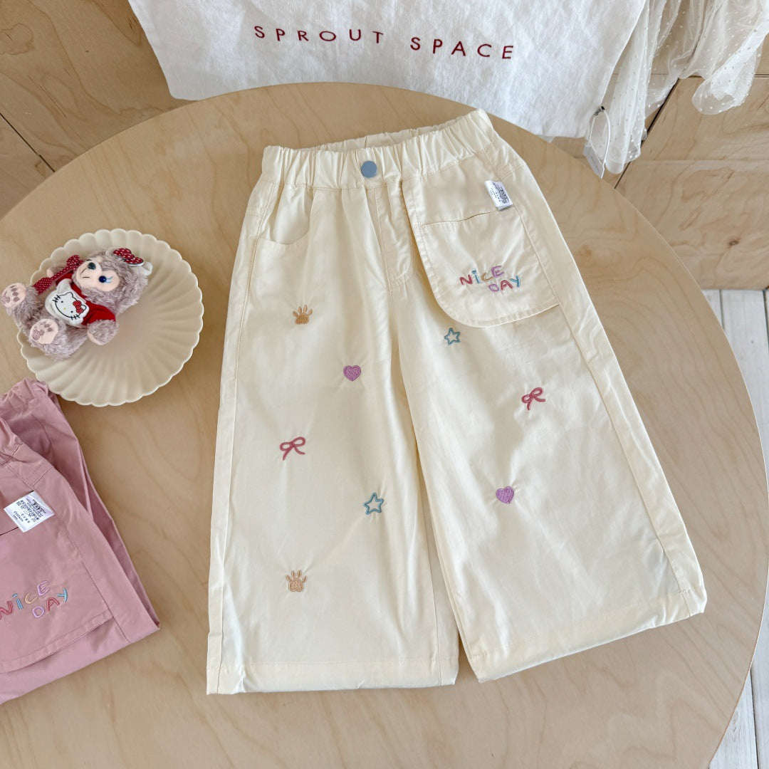 Girls' Workwear Children's Straight-leg Pants Western-style And Fashionable | Orazek UK Ltd