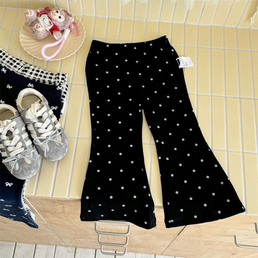 Girls' Workwear Children's Straight-leg Pants Western-style And Fashionable | Orazek UK Ltd