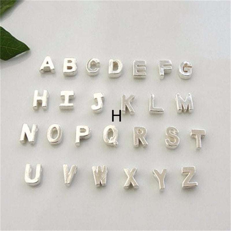 Gold Plated Peach Heart and Initials Letter Alphabate Statement Necklace for Woman | Orazek UK Ltd