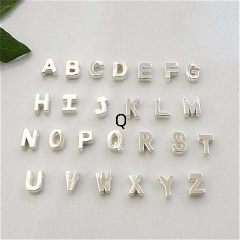 Gold Plated Peach Heart and Initials Letter Alphabate Statement Necklace for Woman | Orazek UK Ltd