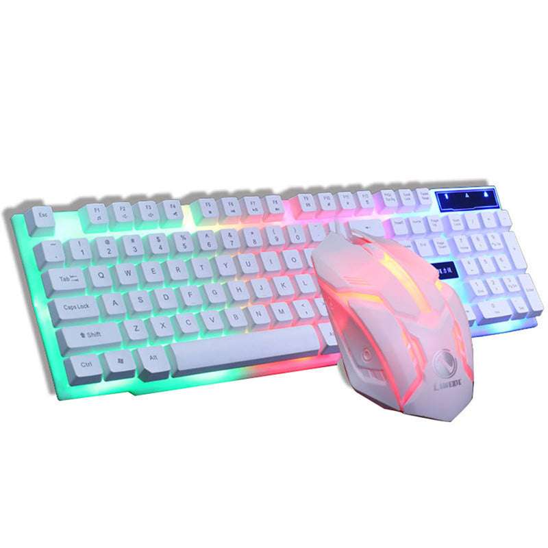 GTX300 Gaming CF LOL Gaming Keyboard Mouse Glowing Set | Orazek UK Ltd