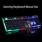 GTX300 Gaming CF LOL Gaming Keyboard Mouse Glowing Set | Orazek UK Ltd