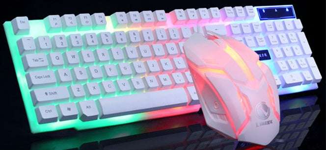 GTX300 Gaming CF LOL Gaming Keyboard Mouse Glowing Set | Orazek UK Ltd