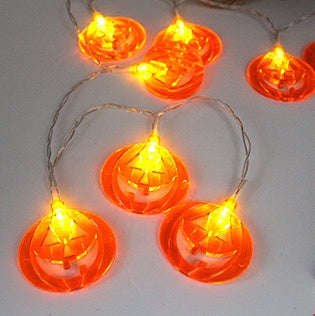 Halloween Decoration Pumpkin Light LED String Lights Lantern | Orazek UK Ltd