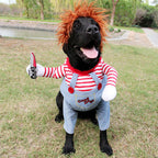 Halloween Pet Costume Pet Dog Funny Clothes Adjustable Dog Cosplay Costume Scary Costume Party Gatherings | Orazek UK Ltd