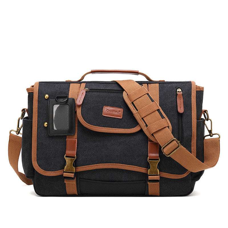Handbag Retro One Shoulder Straddle Canvas Messenger Bag | Orazek UK Ltd