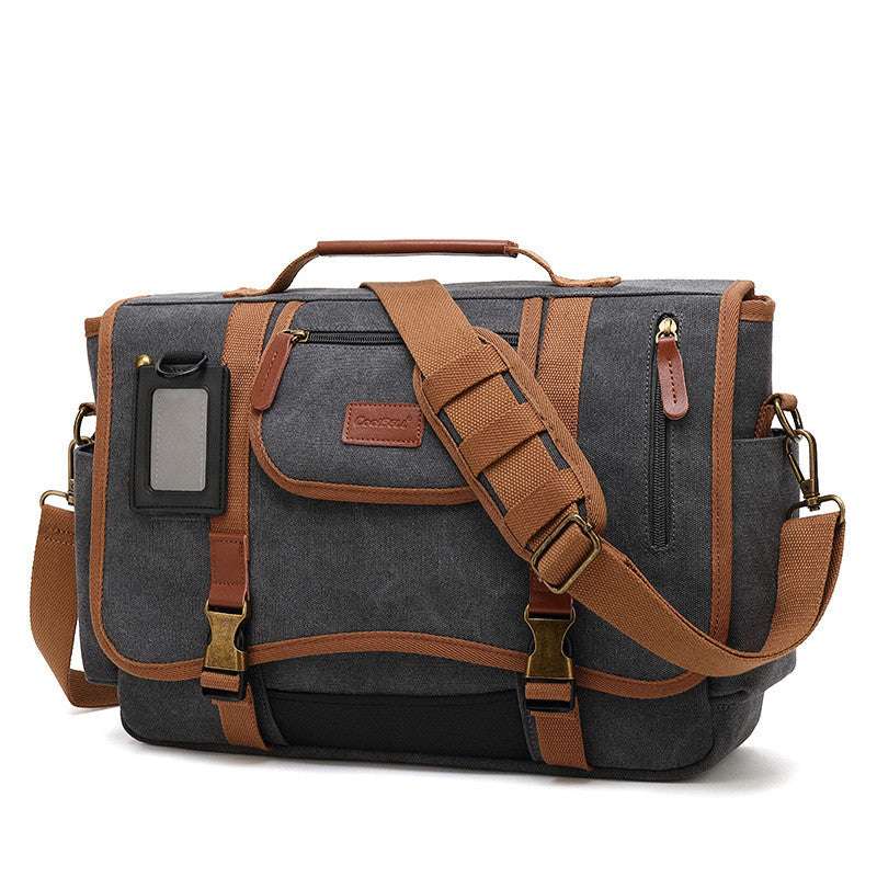 Handbag Retro One Shoulder Straddle Canvas Messenger Bag | Orazek UK Ltd