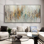 Handmade Abstract Oil Painting On Canvas Light Luxury Horizontal Wall Art For Living Room Bedroom Decor Orazek UK Ltd