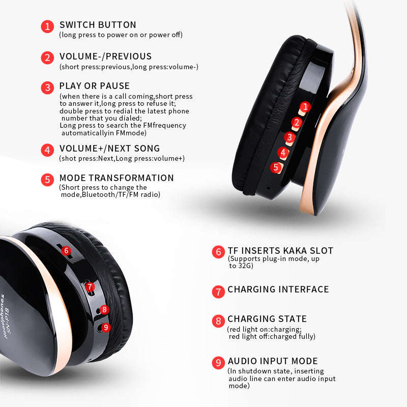 Headset Bluetooth Earphone | Orazek UK Ltd
