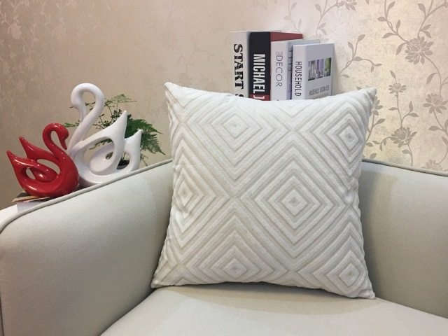 Home Decorative Sofa Throw Pillows Flannel Cushion Cover | Orazek UK Ltd