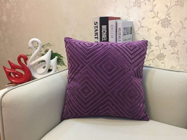Home Decorative Sofa Throw Pillows Flannel Cushion Cover | Orazek UK Ltd