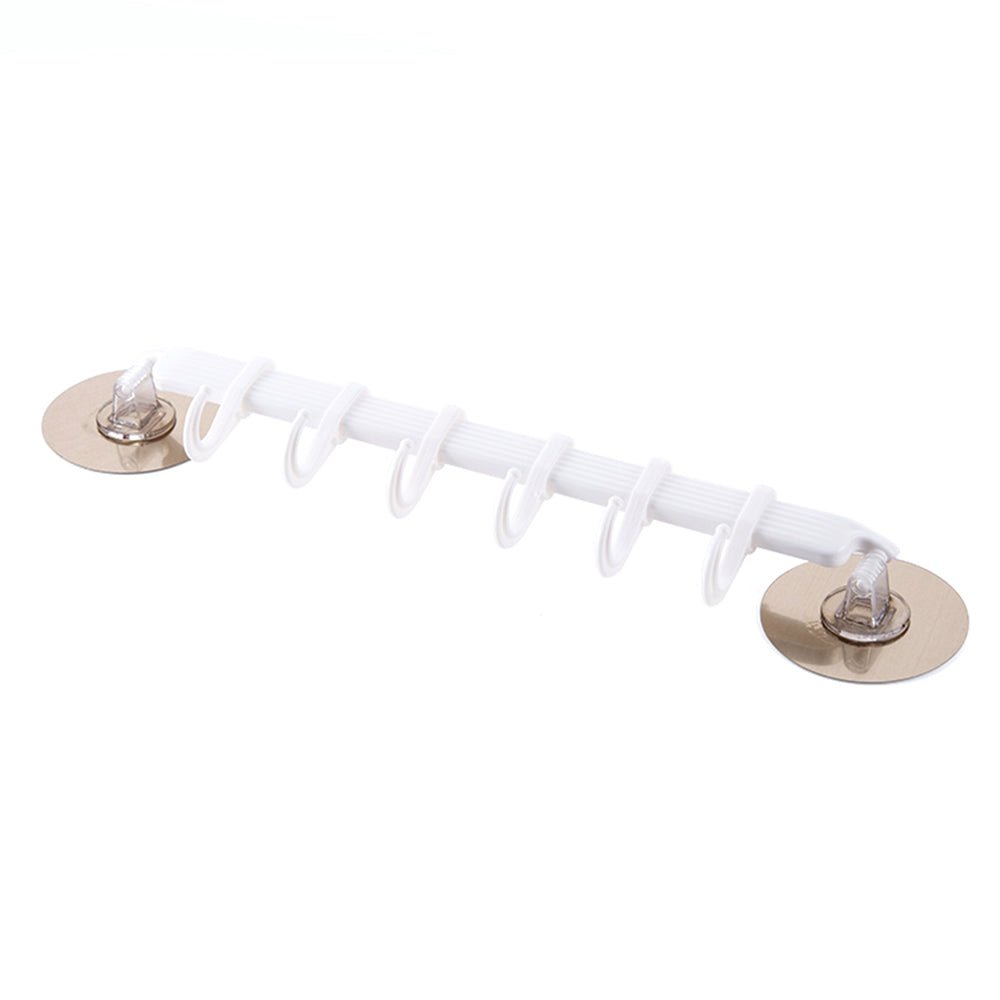 Hooks Strong Adhesive Hook Kitchen Wall Hanging Creative Bathroom Nail-free Seamless Rack Hanger Hook Shelves | Orazek UK Ltd
