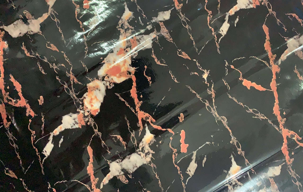 Imitation Marble Pattern Waterproof And High Temperature Resistant Kitchen Furniture Renovation Wallpaper Orazek UK Ltd