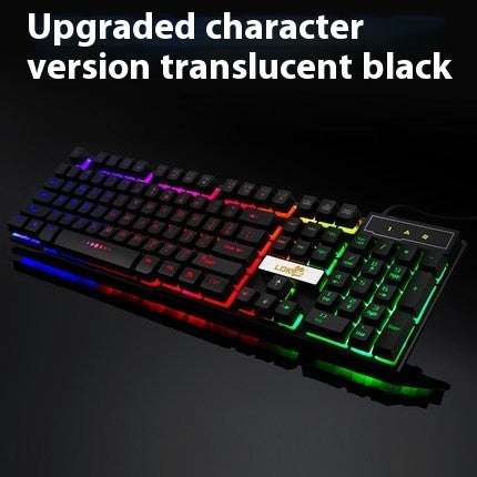 Industry gaming keyboard glowing usb cable gaming keyboard | Orazek UK Ltd