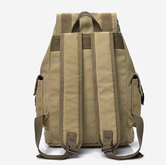 Influx street canvas backpack unisex backpack retro leisure travel bag large capacity bag | Orazek UK Ltd