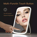 Intelligent Portable Desktop Ladies Makeup Light Adjustable Women Girls Rectangle Mirrors | Orazek UK Ltd