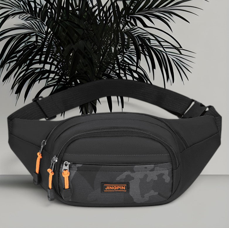 JINGPIN Adjustable Waist Bag Crossbody Pack | Orazek UK Ltd
