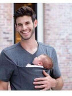 Kangaroo Dad Multifunctional Clothes Round Neck Casual T-Shirt | Orazek UK Ltd