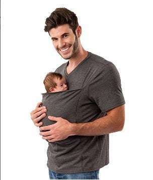 Kangaroo Dad Multifunctional Clothes Round Neck Casual T-Shirt | Orazek UK Ltd