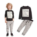 Kids Boys Clothing Set Baby Boy Casual Clothes Spring Autumn Ccotton Long Sleeves T-shirt Pants 2pcs Suit For 3-7 Years | Orazek UK Ltd