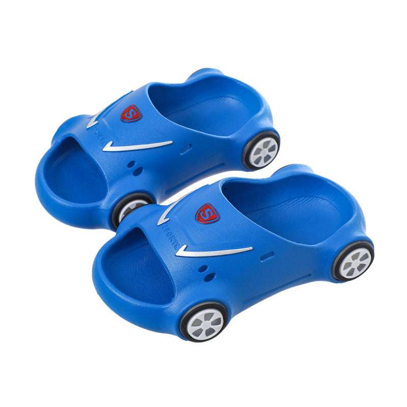 Kids Glowing Slippers Cartoon Car Sandals Children Sandals Anti Slip Boys Girls Luminous Slippers Summer Beach Shoes Orazek UK Ltd