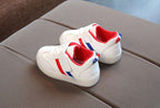 Kimmy White LED Sneakers Shoes | Orazek UK Ltd