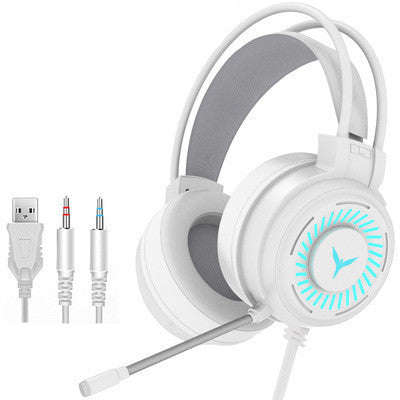 King G60 Gaming Headphones Gaming Wired 7.1 Channel Eating Chicken Desktop Computer Notebook Headset | Orazek UK Ltd