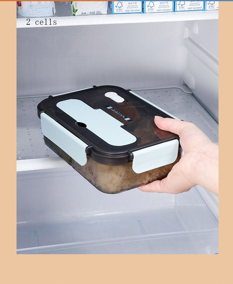 Kitchen Lunch Box Work Student Outdoor Activities Travel Microwave Heating Food Container Plastic Bento Box Storage Snacks Boxes | Orazek UK Ltd