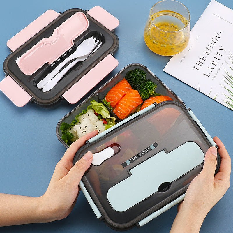 Kitchen Lunch Box Work Student Outdoor Activities Travel Microwave Heating Food Container Plastic Bento Box Storage Snacks Boxes | Orazek UK Ltd