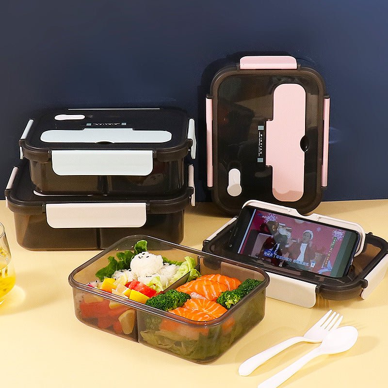 Kitchen Lunch Box Work Student Outdoor Activities Travel Microwave Heating Food Container Plastic Bento Box Storage Snacks Boxes | Orazek UK Ltd