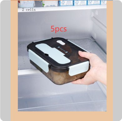 Kitchen Lunch Box Work Student Outdoor Activities Travel Microwave Heating Food Container Plastic Bento Box Storage Snacks Boxes | Orazek UK Ltd