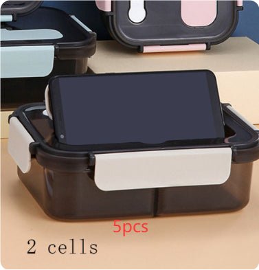 Kitchen Lunch Box Work Student Outdoor Activities Travel Microwave Heating Food Container Plastic Bento Box Storage Snacks Boxes | Orazek UK Ltd