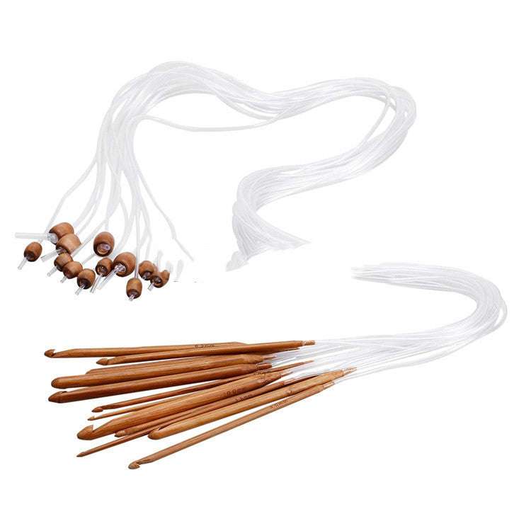 Knitting Tools Sweater Needles Colored Tube Bamboo Loop Needles | Orazek UK Ltd