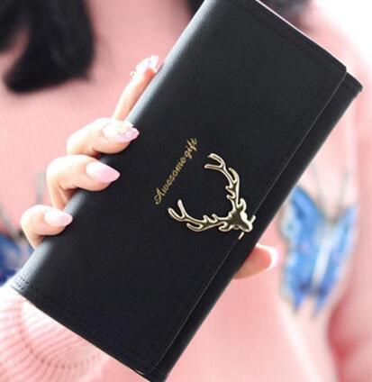 Korean Fashion Frosted Deer Woman Bag Multi Card Holding Bag Coin Purse | Orazek UK Ltd