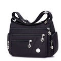 Ladies Multi-layer Square Fashion Women Shoulder Messenger Bag Waterproof Nylon Oxford Crossbody Bag Handbags | Orazek UK Ltd