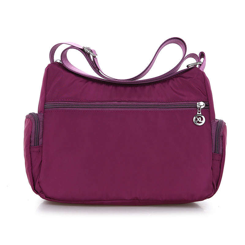 Ladies Multi-layer Square Fashion Women Shoulder Messenger Bag Waterproof Nylon Oxford Crossbody Bag Handbags | Orazek UK Ltd