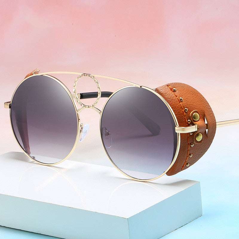 Ladies round frame sunglasses UV400 sunglasses | Orazek UK Ltd