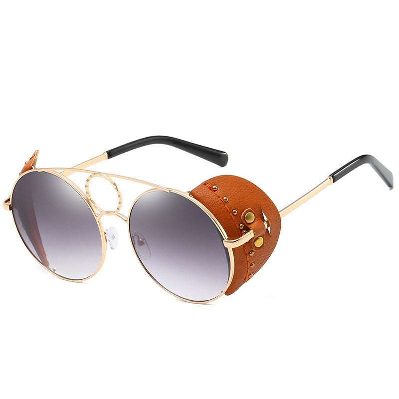 Ladies round frame sunglasses UV400 sunglasses | Orazek UK Ltd